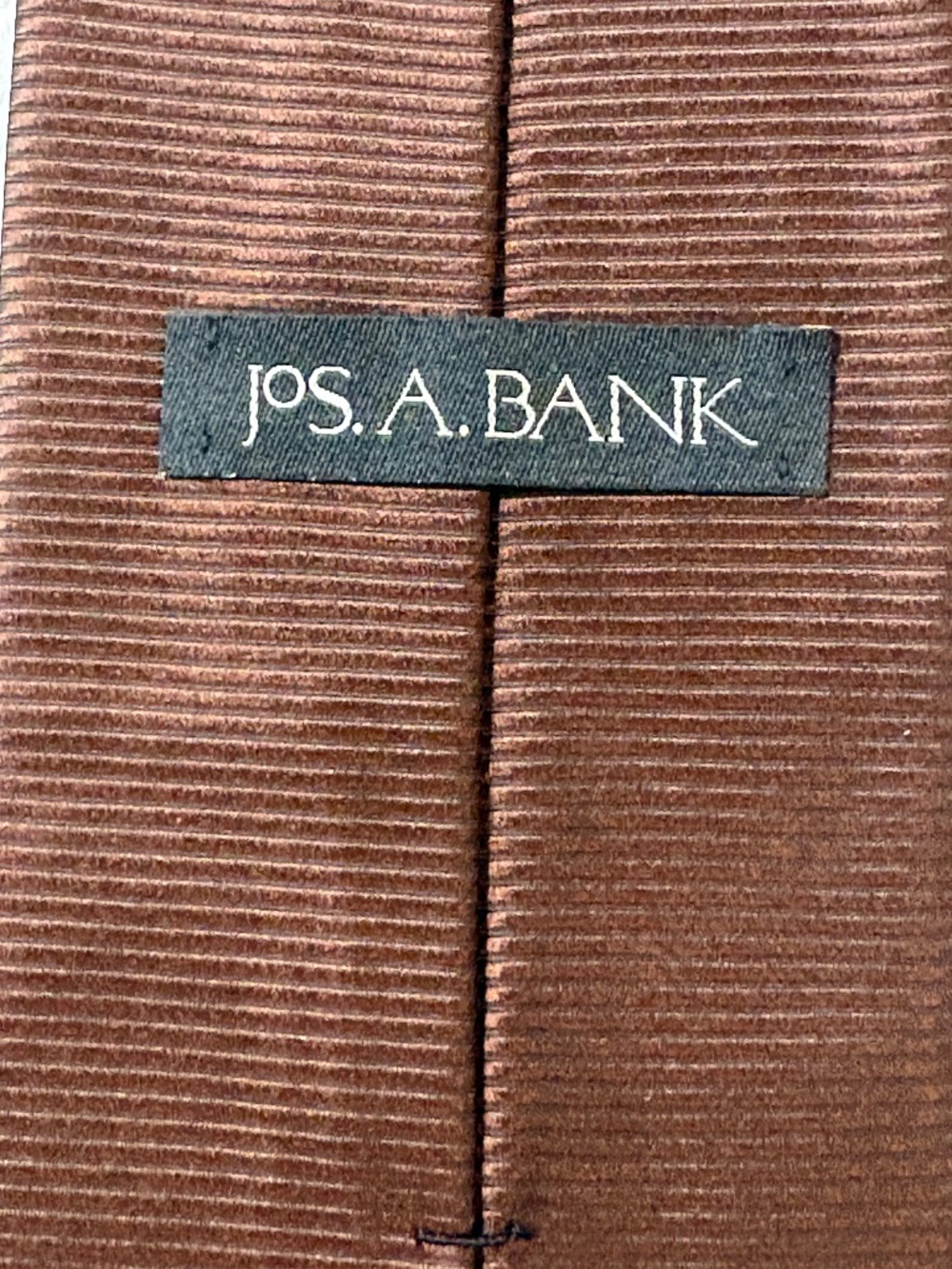Jos. A. Bank Brown All Silk Tie Wide Vintage Classic